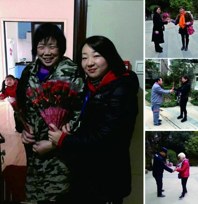 新長(zhǎng)江物業(yè)開(kāi)展“三八”婦女節(jié)送花活動(dòng)